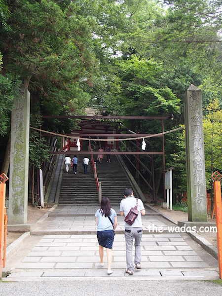 Kibitsu Shrine, Okayama City: Main Entrance (Full shot)