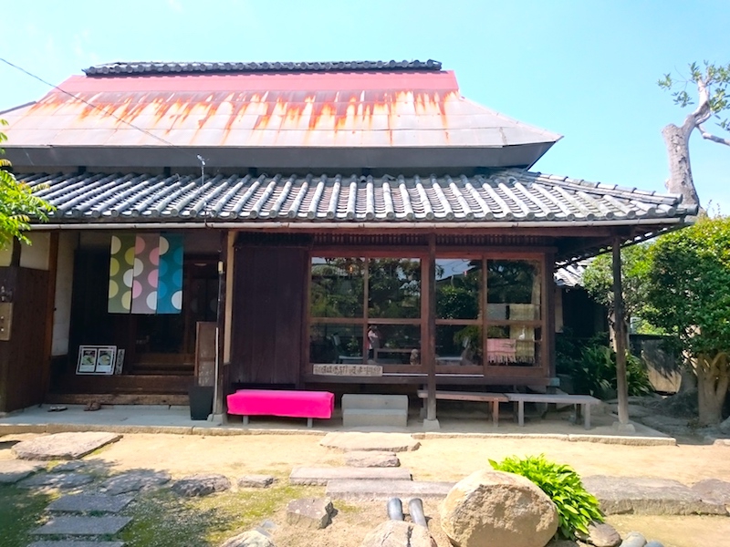Kurashiki Sabo Ouka Cafe - another shot of cafe facade