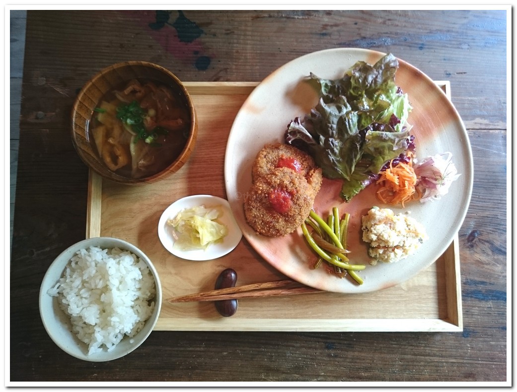 organic food cafe in okayama ito bizen city