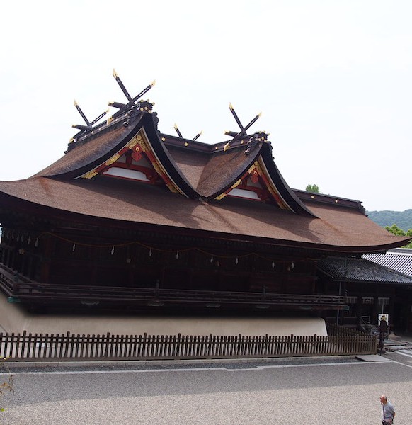 Kibitsu Shrine, Okayama City: Main Building