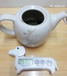 Super Green Tea: Steps - 5 minutes