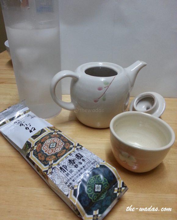 Super Green Tea: things to prepare (bag)