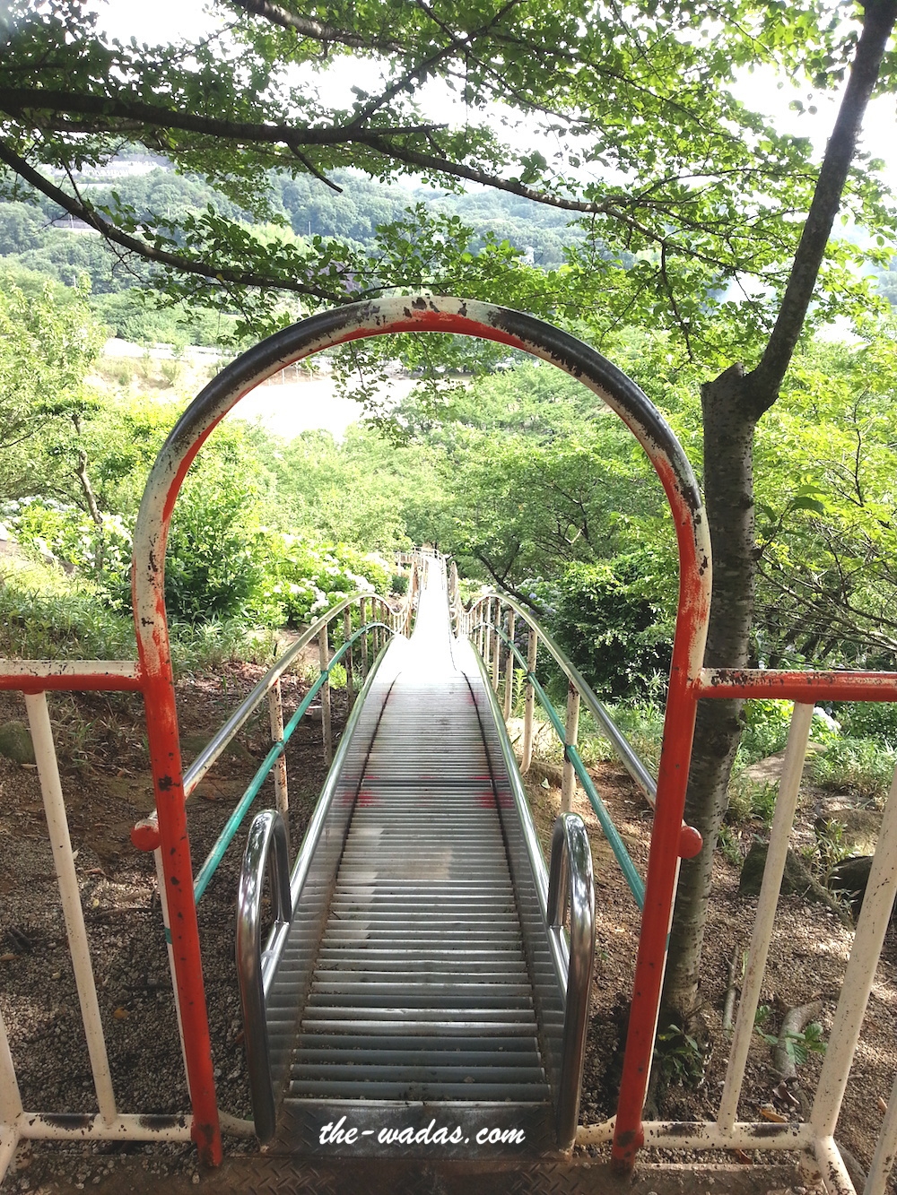 Tanematsuyama Park, Kurashiki City: Slide #3 (with curve)