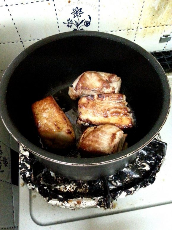 Kakuni grilled pork belly