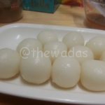 Dango balls after boiling