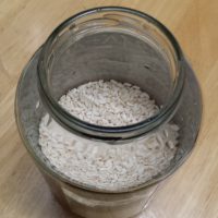 Azamake with Rice Koji only: rice koji in sterilized bin