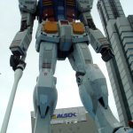 Life-Size Gundam Statue in Shizuoka
