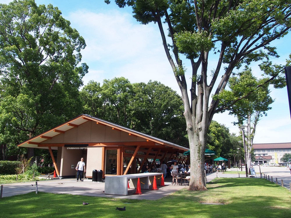 Starbucks Concept Store in Ueno Park