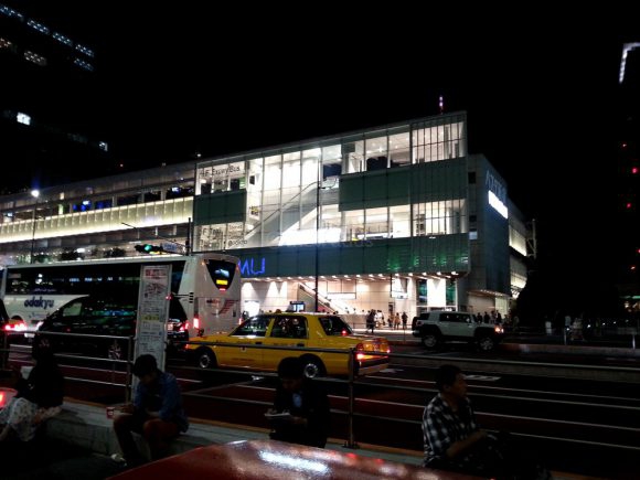 night bus in japan