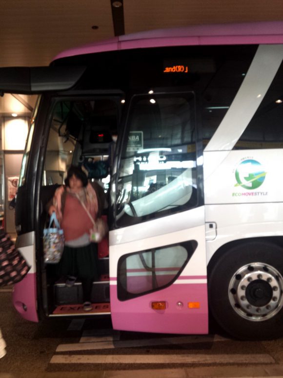night bus in japan