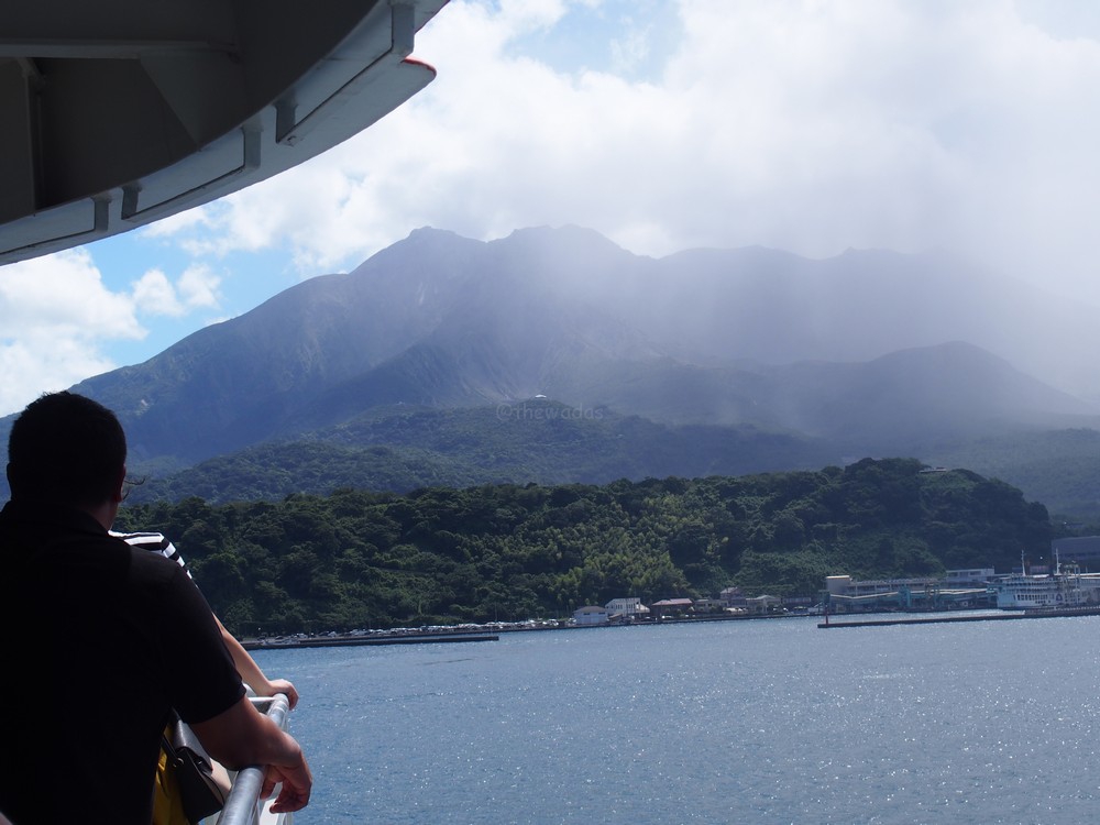 Active Volcano Sakurajima in Kagoshima