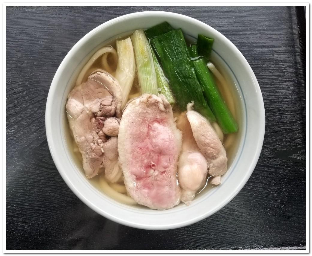 Roast Duck Udon at Ichimonji (Setouchi City)